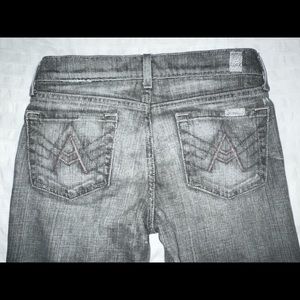 7 For All Mankind A Pocket Flare Jeans Gray kids size 12